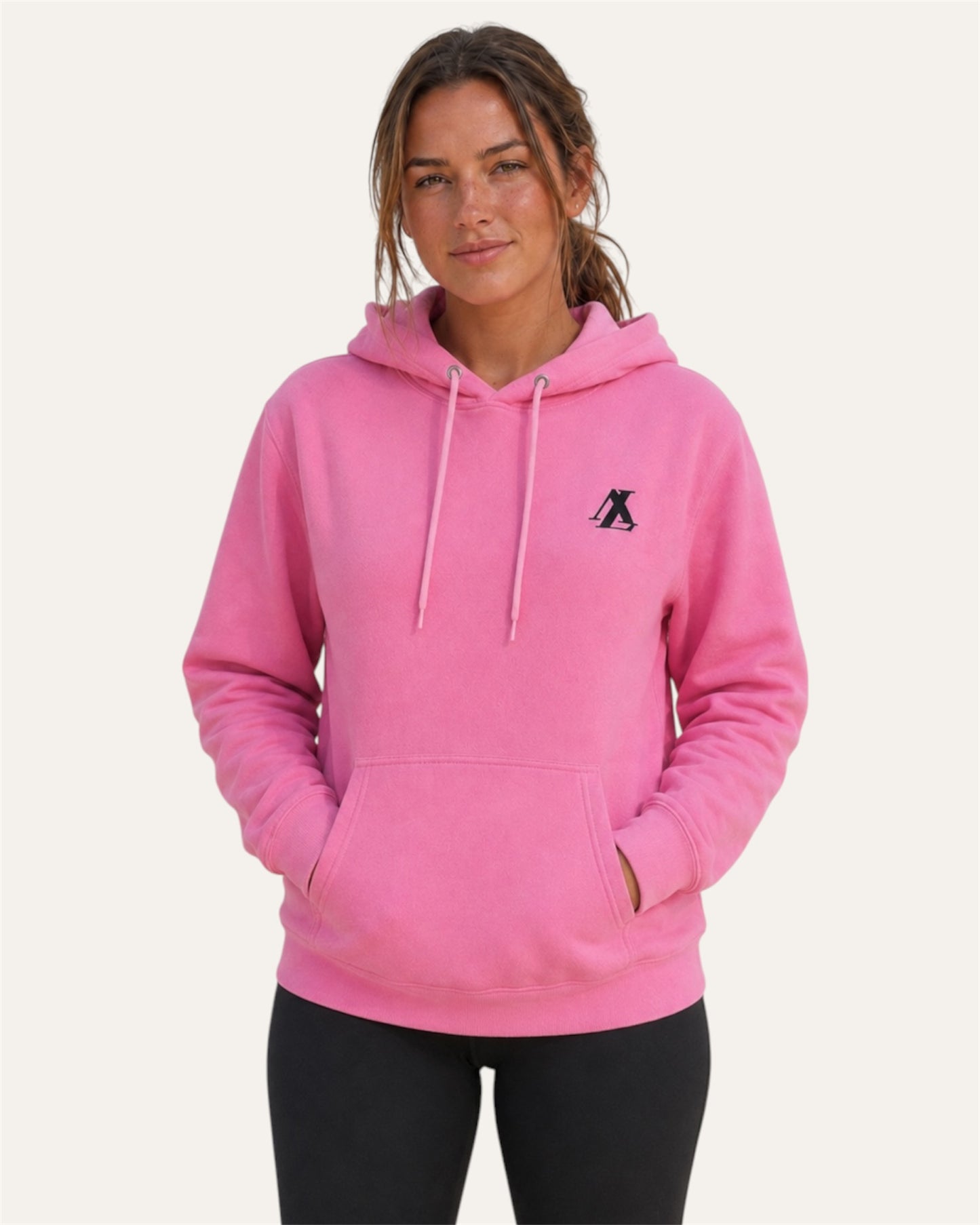 [women] Candy Pink Fleece Hoodie